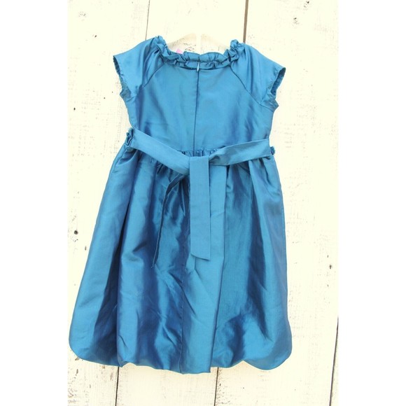 Hype Girls Sz 2T Blue Girls Dress With Ruffles - Picture 2 of 2